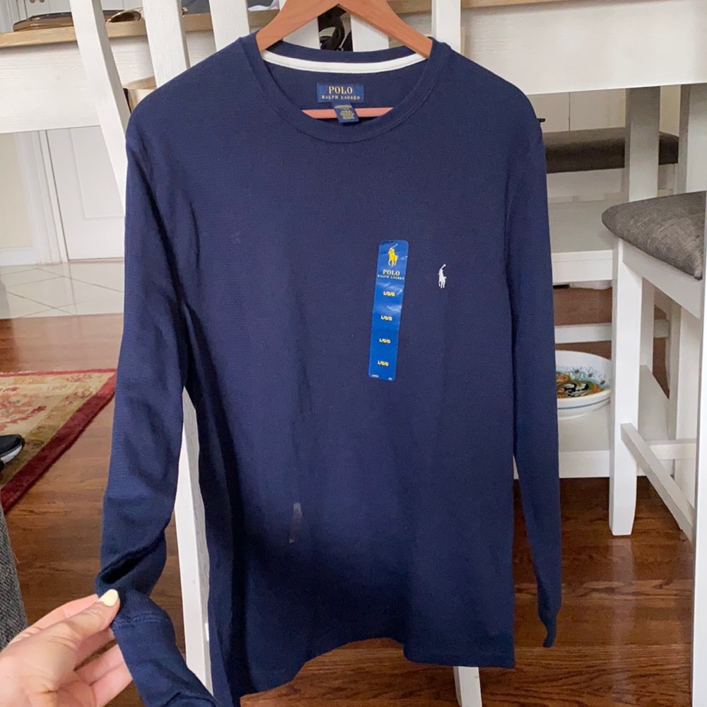NWT Ralph Lauren Polo Navy Blue Sweater